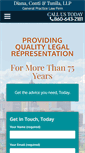 Mobile Screenshot of dctlaw.com